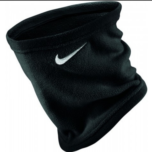 Nike Black Fleece Neck Warmer Face Mask Gaiter NWT - Picture 1 of 4